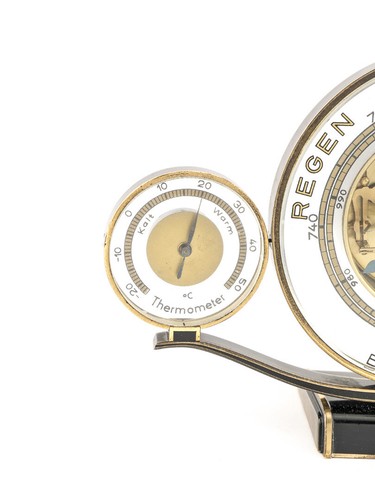 Estación meteorológica Lufft diseño art deco 1956 - Imagen 3 de 9