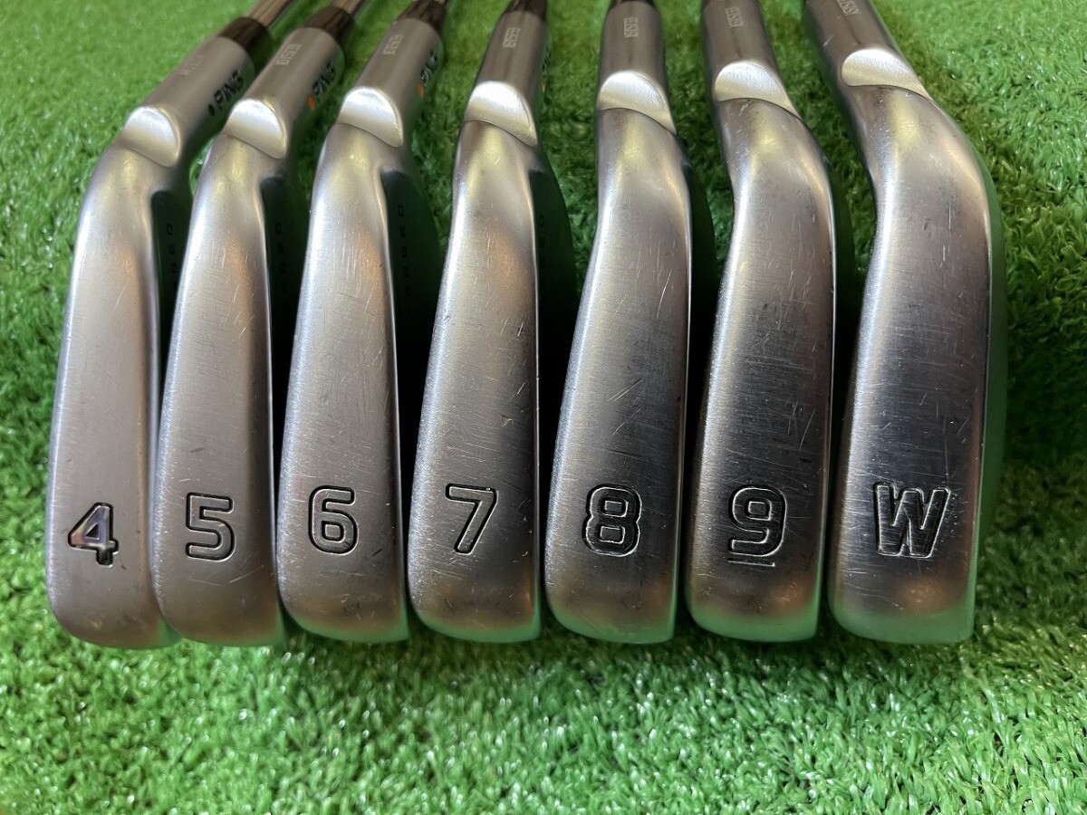 Golf Iron Set Ping i500 dot color Orange N.S.Pro Zelos7 (S