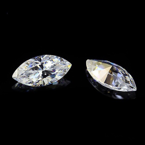 AAA Cubic Zirconia Loose Stone 3.5x7mm Marquise Quality CZ Faceted Calibrated - Picture 2 of 24