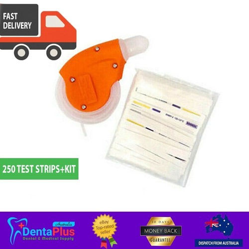 Dental Helix Test Kit (Browne) 250 Test Strips+Kit Each/pkt