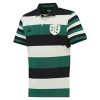 Adults 2xlarge Ireland Rugby 1874 Stripe Polo Cream H9 Adults 2xlarge Ireland Rugby 1874 Stripe Polo Cream H9