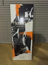 Hennessy x Nas Limited Edition Bottle Empty 50 Years Of Hip Hop Rap SUPER RARE