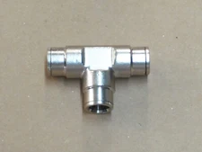 1/2″ OD Norgren Pneufit Union Tee Push-To-Connect Tube to Tube Tube Fitting