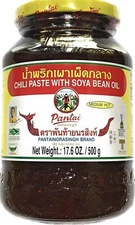 Pantai Norasingh Chili Paste With Soya Bean Oil - Medium Hot - 17.6oz