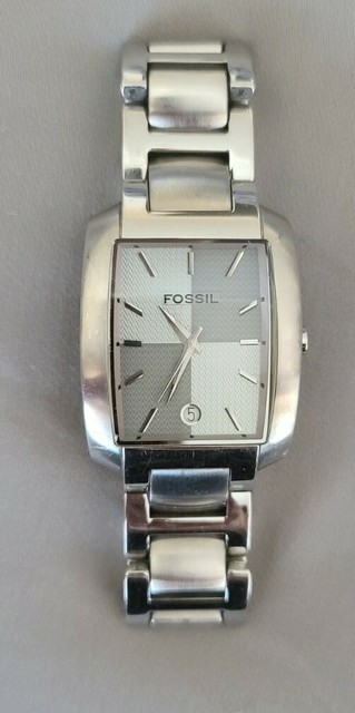 Fossil Mens Arkitekt Watch Fs4010 Stainless Steel Ebay
