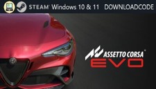 NUOVO PC Computer Gioco Assetto Corsa Evo per Windows 10 11 STEAM Codice Download Key