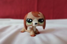 LITTLEST PET SHOP 2035 TAN  WHITE DACHSUND Great Condition 