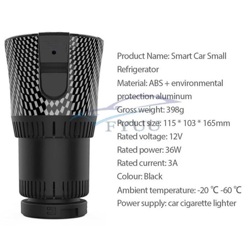 12V 2-in-1 Heating Cooling Cup Office Cup Warmer Cooler Smart Mug Holder Tumbler - Bild 4 von 10