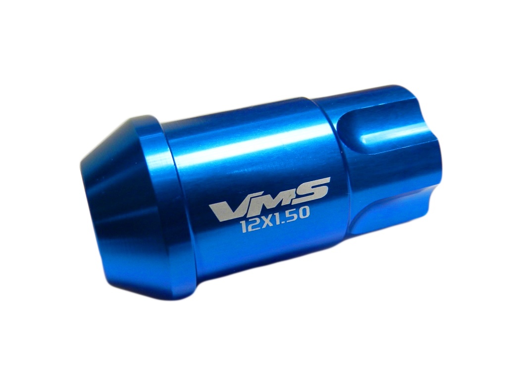 4PC VMS RACING SUBARU 12X1.25MM ALUMINUM LOCKING LUG NUT SET BLUE eBay