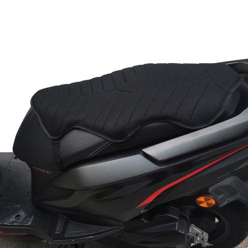 Motorcycle Air Seat Pad Sunscreen Cooling Non-Slip Double Cushion Accessories - Picture 9 of 15