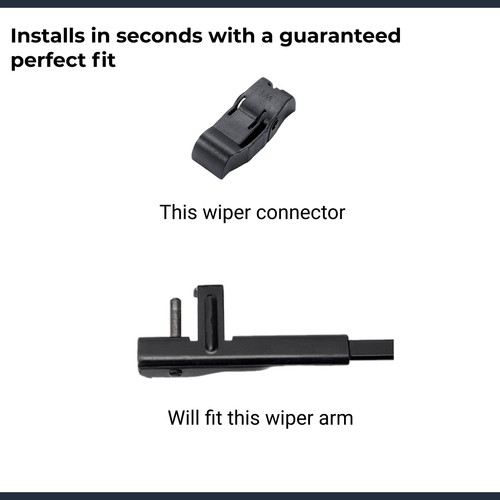 Wiper Blades for Mercedes Benz C-Class W204 2009 - 2012 Pair 24 + 24" Windscreen - Picture 5 of 10