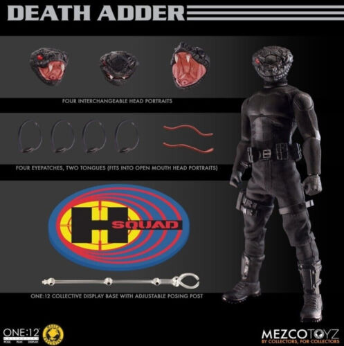 Mezco One:12 Collective Exclusive Rumble Society Death Adder - Neuf - Photo 1/5