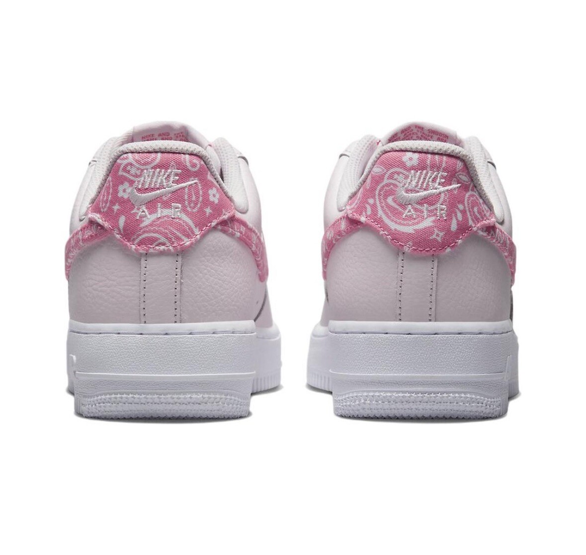 新品24.5／WMNS Air Force 1 Low Pink Paisley Nike Air Force 1 Low Paisley Pearl Pink (W) - FD1448-664