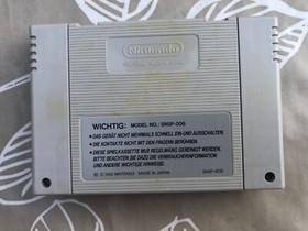 Super Tennis f&uuml;r Super Nintendo SNES Modul S-NES PAL