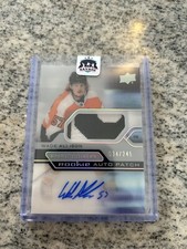 2021 UPPER DECK PREMIER WADE ALLISON ROOKIE PATCH AUTO RPA /249 RC AR-WA SP