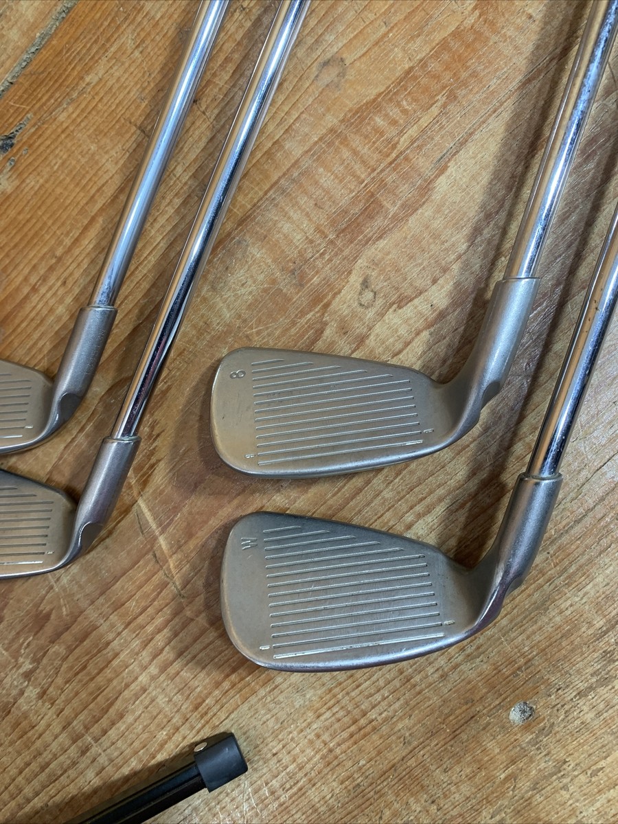Ensemble De 3 Fers à Golf PING I3 O-Size - Taille O, Point Noir, Tiges Acier Régulières Cushin JZ - Occasion Très Bon état