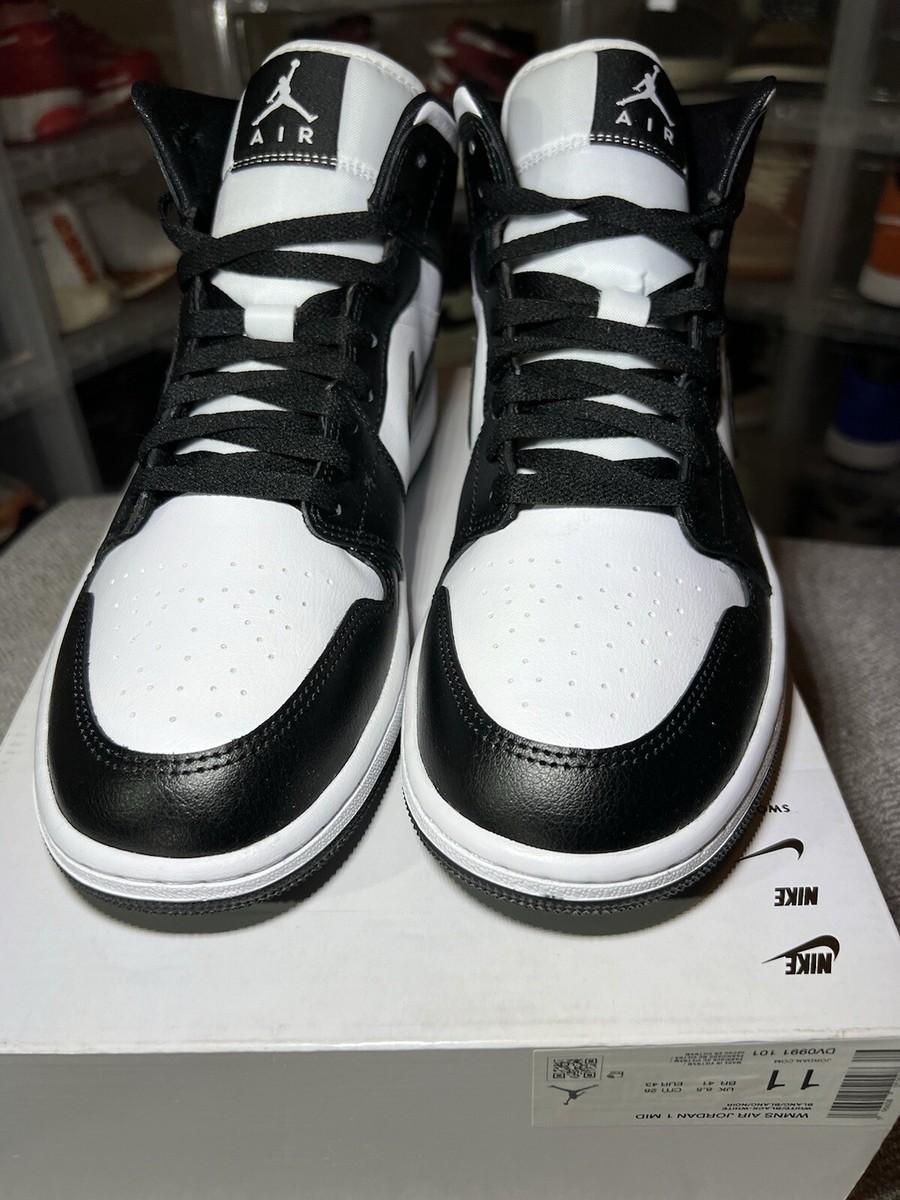 Size 11 - Air Jordan 1 Mid Panda W (DV0991 101) No Lid | eBay