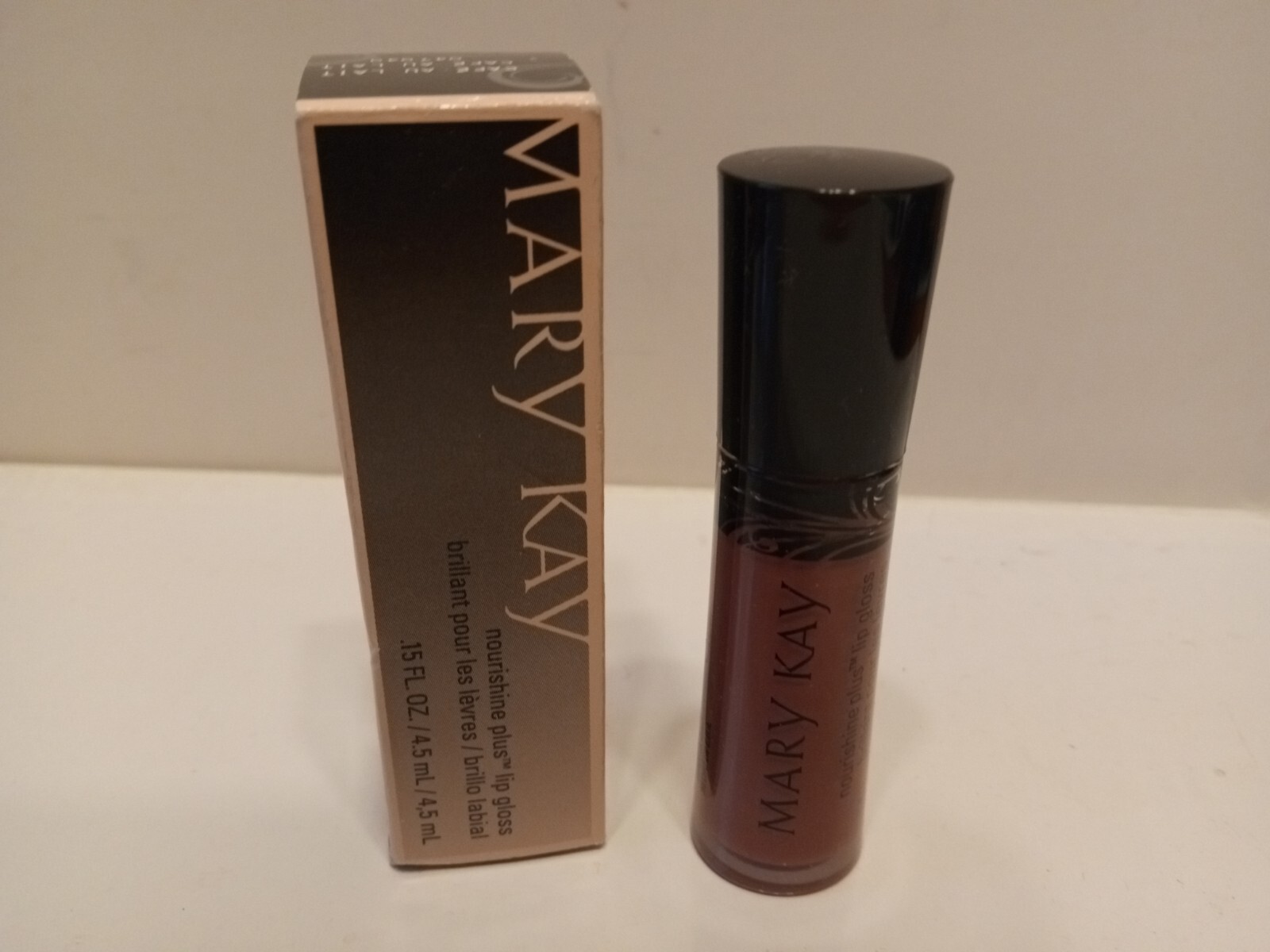 Mary Kay Nourishine Plus Lip Gloss, Cafe Au Lait, Discontinued, New eBay