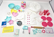 18" Our Generation Deluxe Baking Set Pastry Chef Fits American Girl COMPLETE
