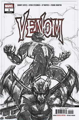 Venom #1 5th Printing Sketch Ryan Stegman Donnie Cates 2018 - NM or Better