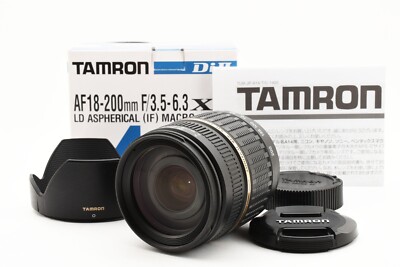 TamronAF 18-200mm f/3.5-6.3 LD XR Di II Lens for Pentax in box 