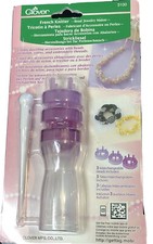 Clover French Knitter 3100 Bead Jewelry Maker Tool BN