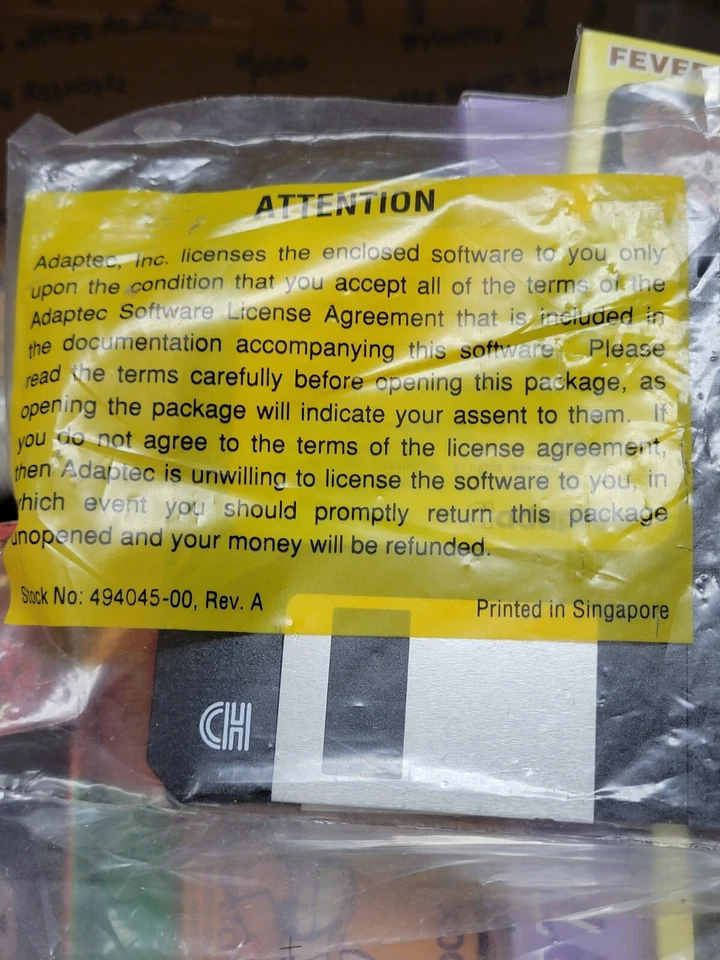 Adaptec 3600 Manager Set v1.0 for Netware 3.1x, OS/2 Warp, Win NT 3.1 (1995) New - Image 4 of 4