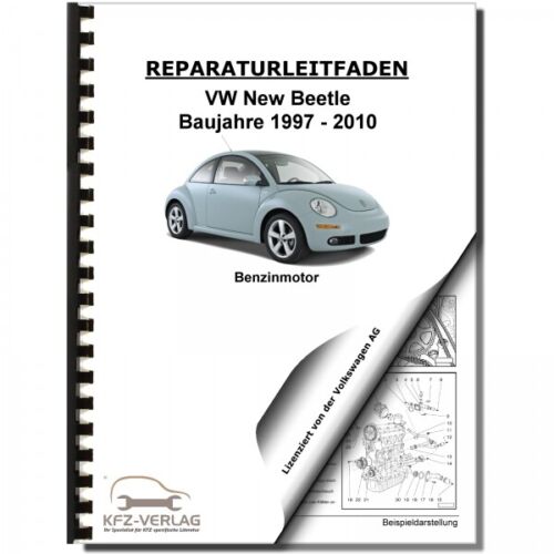 VW New Beetle, Typ 9C (97-10) 4-Zyl. 2,0l Benzinmotor 115 PS Reparaturanleitung - Afbeelding 1 van 8