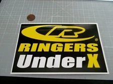 RG UNDER X Sticker / Decal ORIGINAL  OLD STOCK RACING