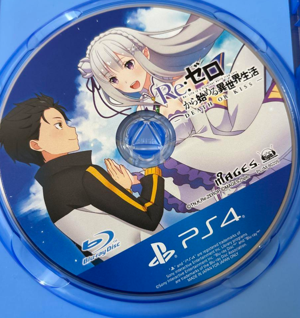 PS4 Re:Zero kara Hajimeru Isekai Seikatsu -DEATH OR KISS- From