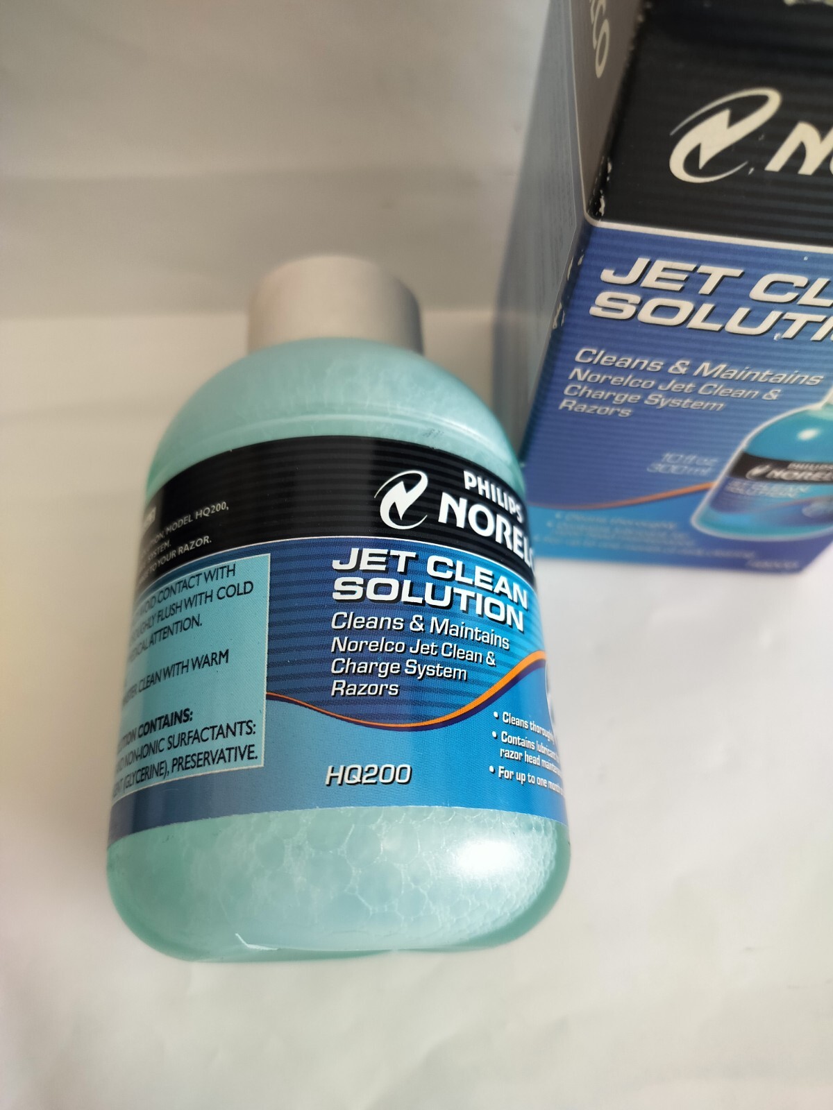 Philips NORELCO 300ml Jet Clean Solution HQ200 Razor 10 fl oz Shaving