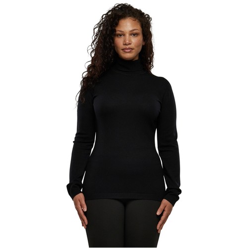 Urban Classics Ladies Knitted Turtleneck Sweater Women's Knitted - Picture 18 of 49