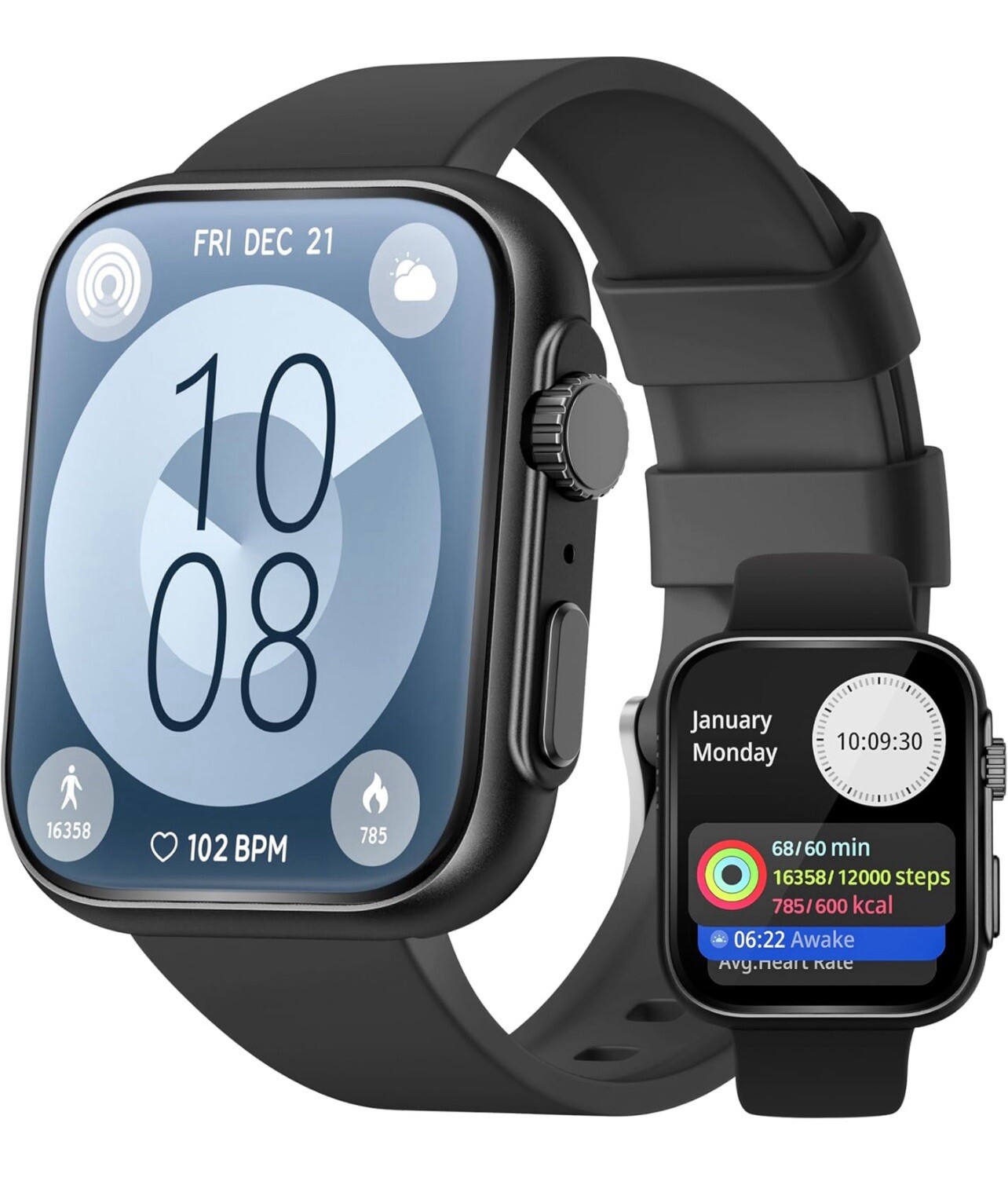 Smart Watch with Fitness Tracking & Heart Rate Monitor-image