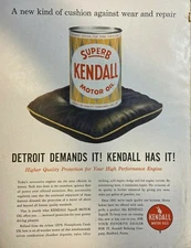 1960 Advertisement Kendall Super B Motor Oil