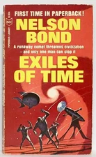 Nelson Bond — EXILES OF TIME — Paperback Library Inc. — May 1965 (1st printing)