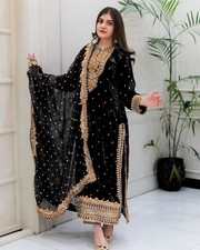 Designer Indian Pakistani Salwar Kameez Bollywood Dress Party Wear Suit wedding