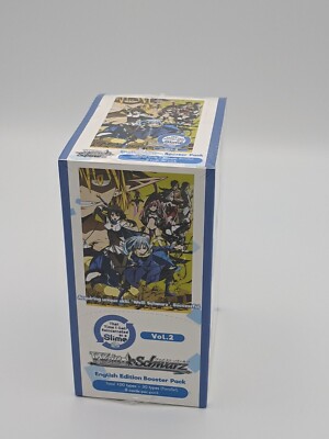 Weiss Schwarz That Time I Got Reincarnated as a Slime Vol 2 Sealed Booster  Box | eBay