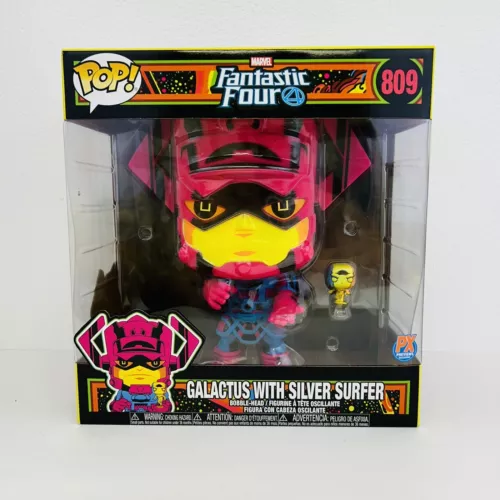 Funko Pop! Marvel Fantastic 4 GALACTUS with Silver Surfer 809 PX Previews 10"