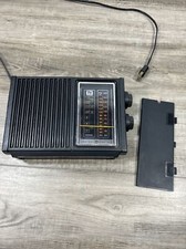 Vintage General Electric 2 Way Power Radio Model 7-2925A Am Fm and TV