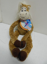First  Main Hang A Round Horse Long Hair Joined hands feet Plush with Tags 10"