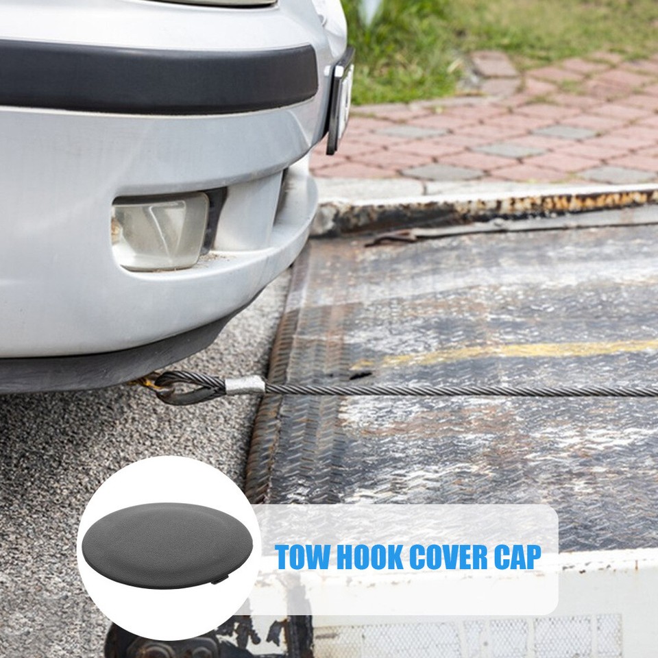 Rear Bumper Towing Trailer Hitch Ball Plug Cover Replacement Automotive