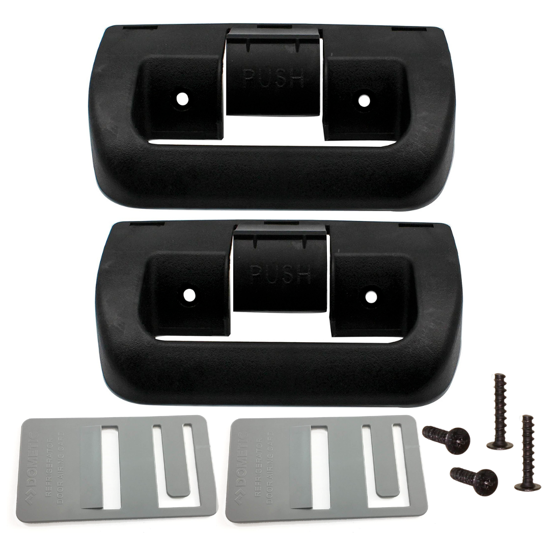 2932093038 Refrigerator Black Door Handles for Dometic (2Pack
