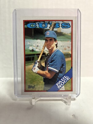   1988 Topps Paul Noce RC #542 Chicago Cubs Near Mint