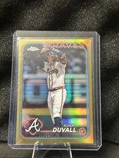 2024 Topps Chrome Update Adam Duvall #USC165 Gold Refractor /50