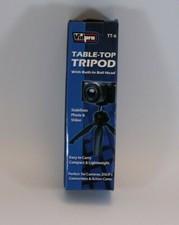 Table Top Tripod with Built-In Ball Head Vid-Pro TT-6 New Free Shipping Photo