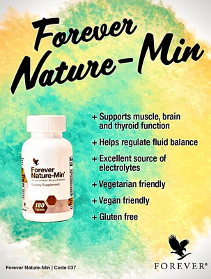 2 FOREVER NATURE MIN-180Tab Advance Multi-Mineral Formel - Chemikalienfrei ORIGINAL
