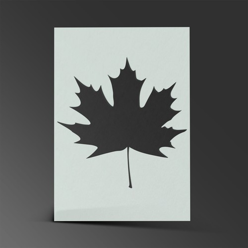 Blattschablone Blätter Herbst Mylar Blatt Malerei Wandkunst Handwerk 190 Mikrometer - Bild 13 von 16