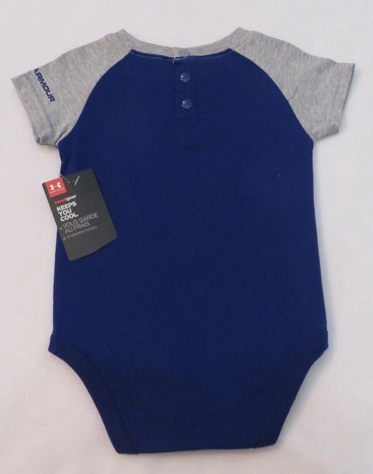 Body de fútbol Under Armour bebé niño caspin 3-6 meses Foto 2 de 3