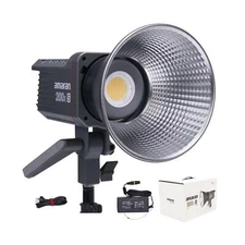 Amaran 200X S COB Led Video Light Bi Color 2700K-6500K,250W,45400Lux @1M,CRIX