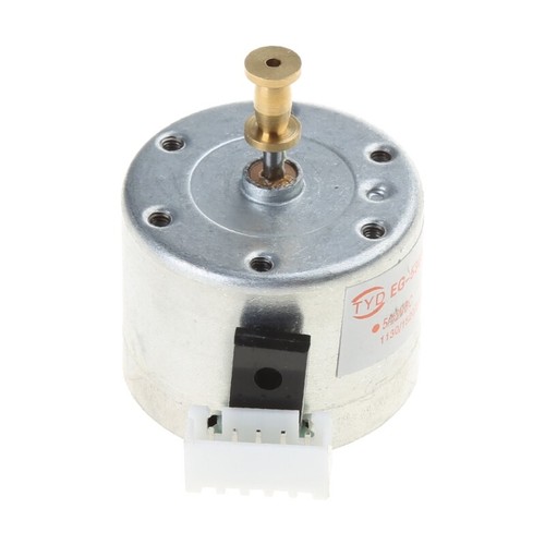 EG530SD-3F DC5-12V 3-Speed 33/45/78 RPM Metal Turntables Motor for Record Player - Picture 12 of 25